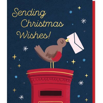 Robin Christmas Card | Animal Christmas Card