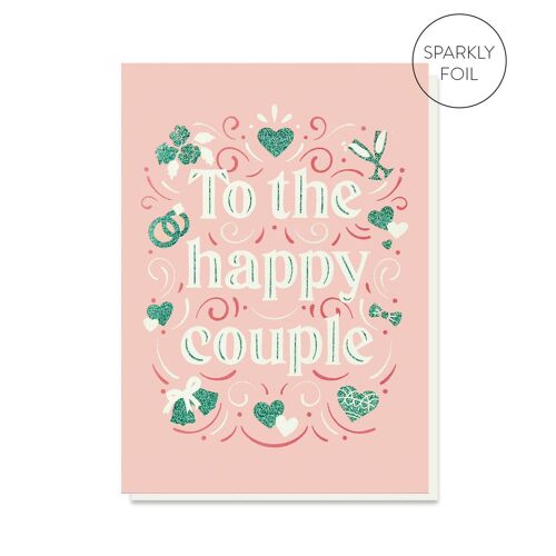 The Happy Couple Wedding  Card | Multi gender wedding card