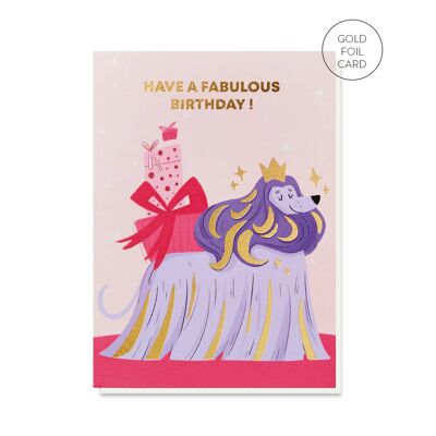 Fabulous Dog Birthday Card | Dog Cards | Dog Lovers