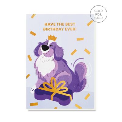 Biglietto d'auguri per San Bernardo | Carte per cani | Amanti dei cani