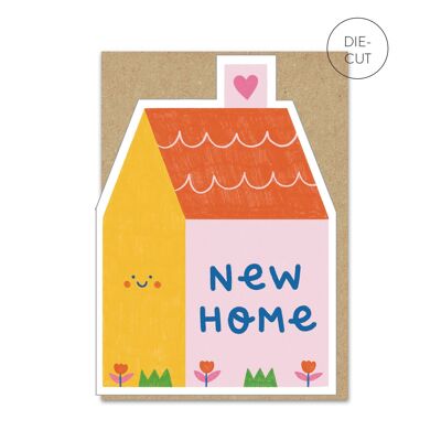 Bright New Home Card | Die-cut New Home Card