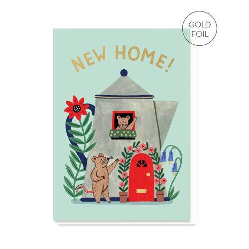 Mouse House New Home Card | Cute Greeting Card