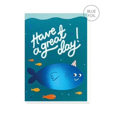 Big Fish Birthday Card | Multi Gender Birthday Card