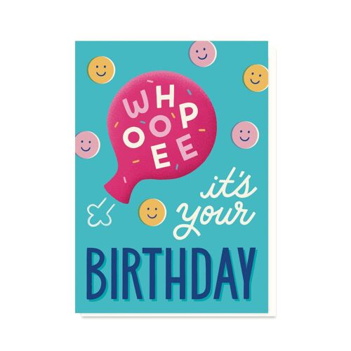 Whoopee Cushion Birthday Card | Funny Birthday Card