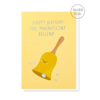 Magnifico biglietto di auguri di compleanno Bellend Rude | Carta cattiva