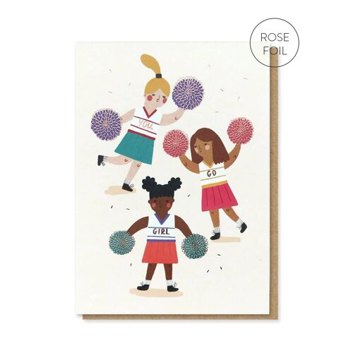 You Go Girl Card | Feminist Greeting Card | Girl Power