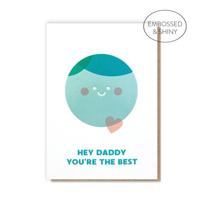 Hé papa carte | Carte de fête des pères | Carte papa