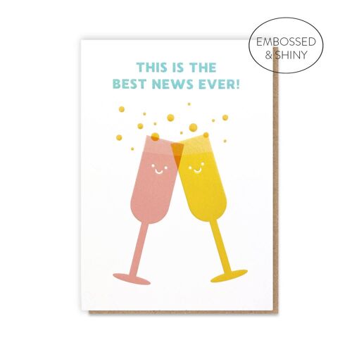 Best News Ever Card | Congratulations Card