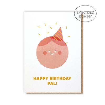Partyhut Geburtstagskarte | Zeitgenössische Geburtstagskarte