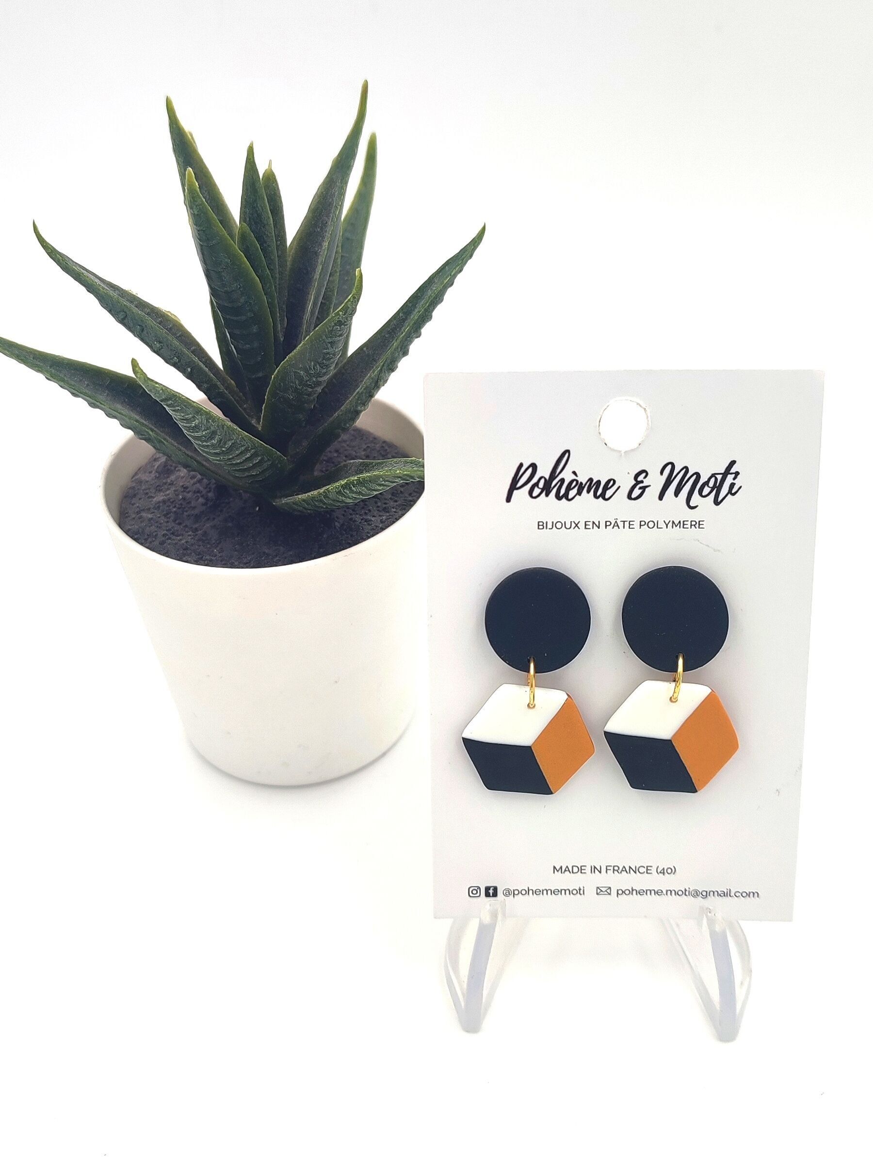 Orecchini in argilla polimerica