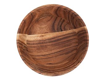 Bol décoratif en bois Masterbox 8 pièces 20 ou 25 cm en acacia massif alimentaire 6