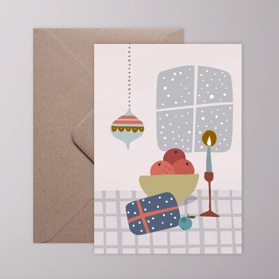 Greeting card - candlelight