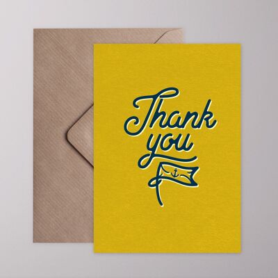 Greeting card - Thank You