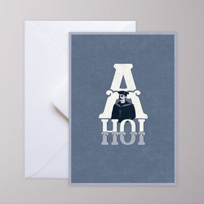 Greeting card - ahoy