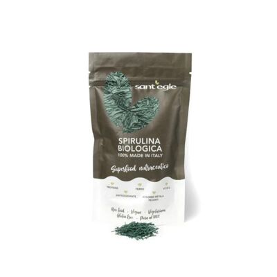 Espirulina Crujiente Italiana Orgánica, 50 g (Paquete de 20 piezas)