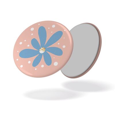 Forget-me-not & Nasturtium - Magnet #76