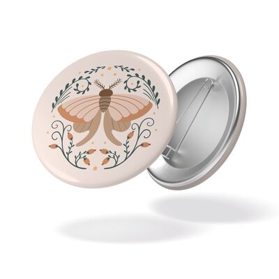 Boho butterfly - Butterfly Badge #128