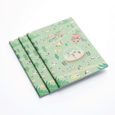 A5 notebook - A festive air