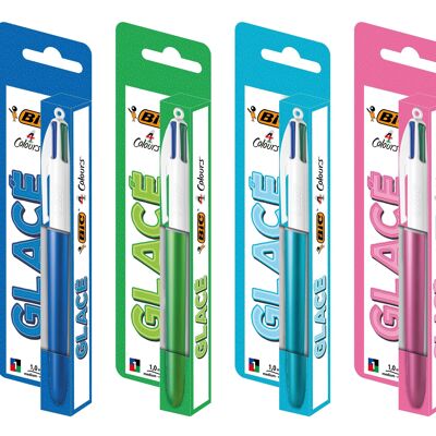 Penna lucida BIC 4 colori - colore casuale