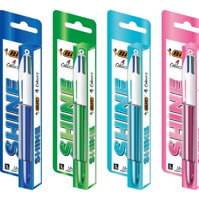 4 Color Shine BIC Stift – zufällige Farbe