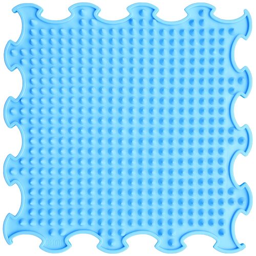 Ortoto Sensory Massage Puzzle Mat Spikes Azuurblauw