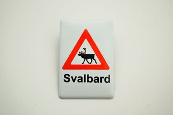 Plaque émaillée rectangulaire 12x17 cm | Svalbard 4
