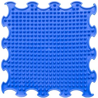 Tapis puzzle de massage sensoriel Ortoto à pointes bleu marine
