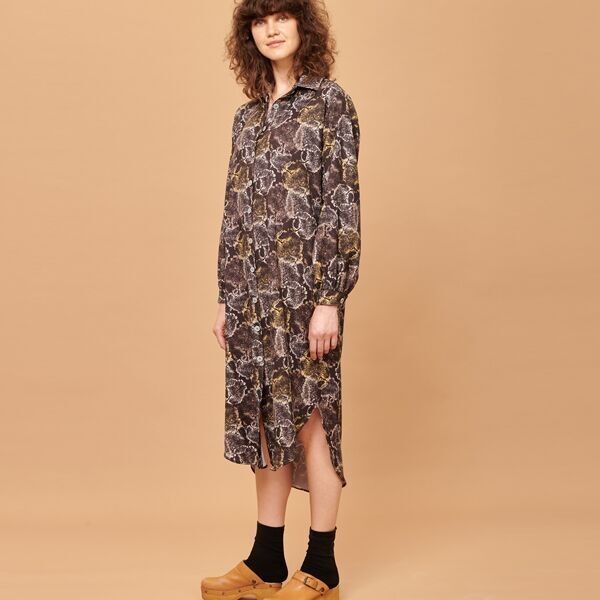 Camisero Long. Original Print Troncos.