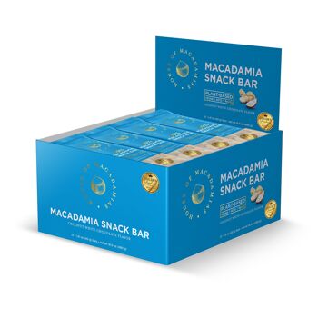 Snack Bar Macadamia, Chocolat Blanc Noix de Coco, 12 x 40g 5