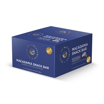 Snack Bar Macadamia, Chocolat Blanc Myrtille, 12 x 40g 4