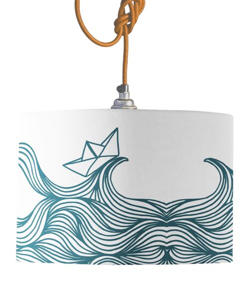 Paper Boat Lamp Shade