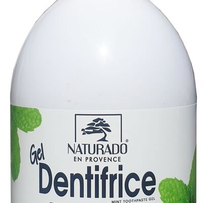 Intense Freshness toothpaste gel 280 ml dosing bottle Cosmos Organic