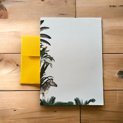 Compendio de papel de escribir Placid Zebra