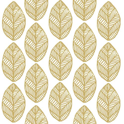 Golden Leaves Napkin 33x33