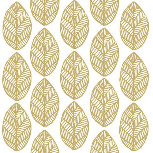 Golden Leaves Napkin 25x25