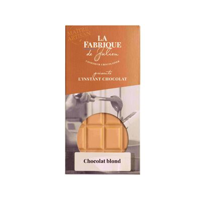 Tablette artisanale chocolat blond - 90 g - La Fabrique de Julien