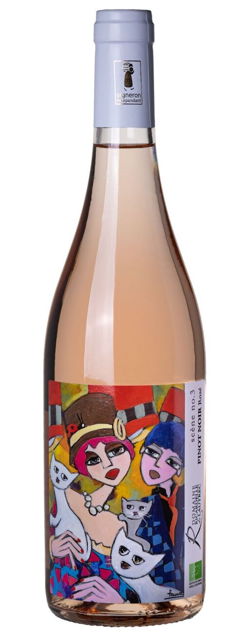 Vin Biodynamique Rosé - Pinot Noir Rosé Scène n°3 2023