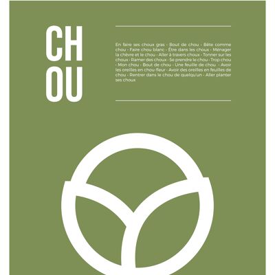 Chou - Carte Postale 