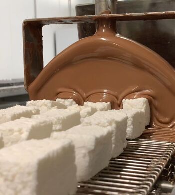 Guimauves artisanales à la vanille enrobées de chocolat au lait – 120 g – La Fabrique de Julien 3