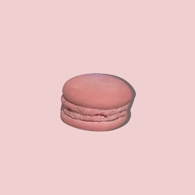 Fondant macaron parfumé à la fraise des bois