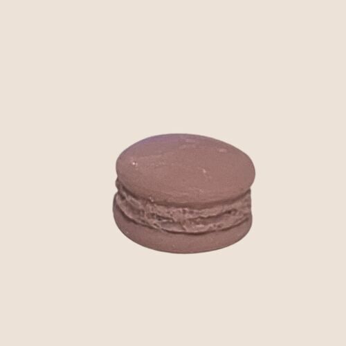 Fondant macaron parfumé à la rhubarbe