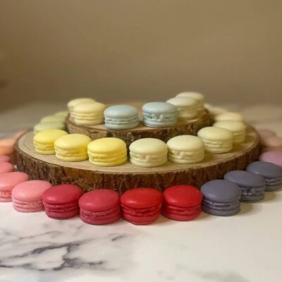 Macaron fondente al gusto di mela verde