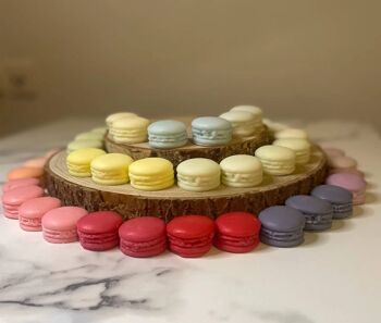 Fondant macaron parfumé à la pomme verte