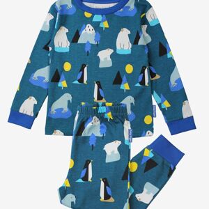 Pyjama en coton biologique à imprimé arctique