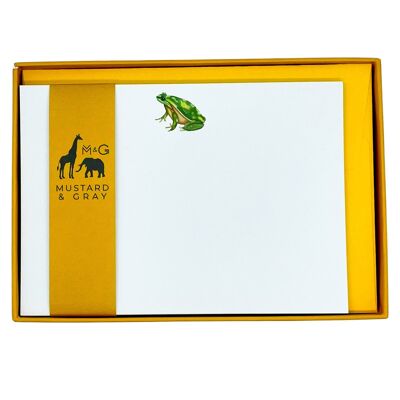 Frog Notecard Set