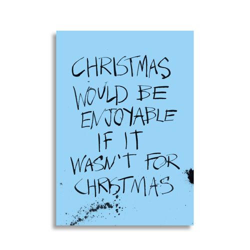Enjoyable time - Christmas card