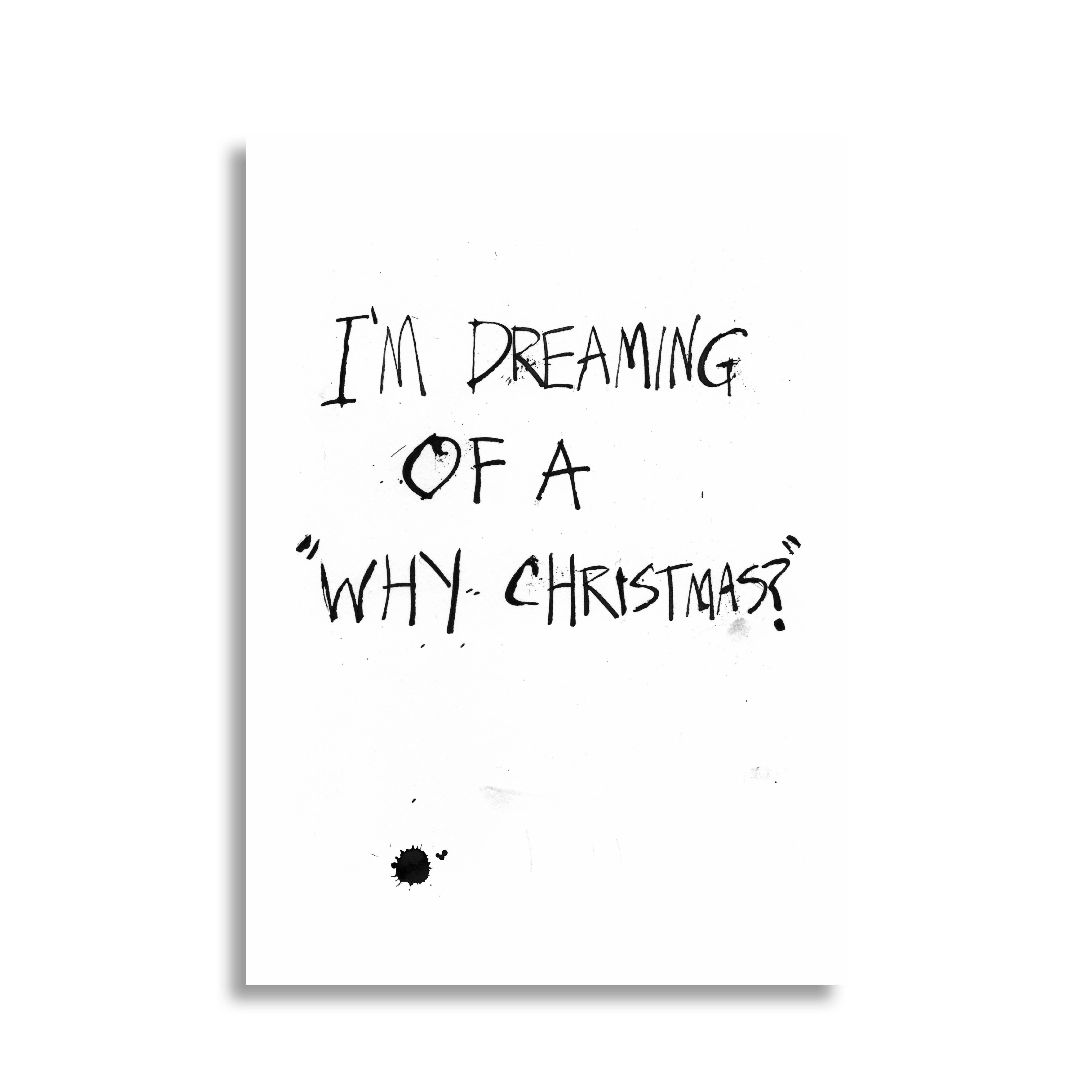 Buy wholesale Why? Christmas Christmas card