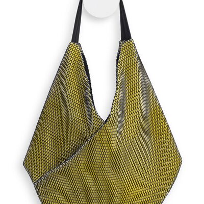 Bevel - black and lemon hive