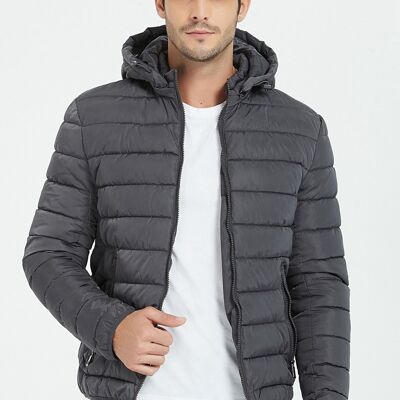 LARGE SIZED DOWN JACKETS NATHAN DARK GRAY