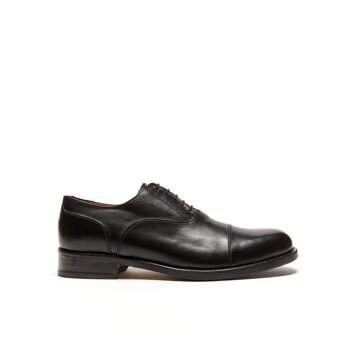 Chaussure richelieu noire pour homme. Fabriqué en Italie. Article du fabricant BP1250 1